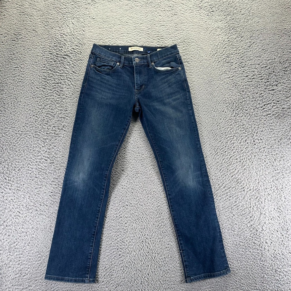 Banana Republic Jeans Womens‎ 27x27 Cotton Denim Straight Faded Workwear Stretch
